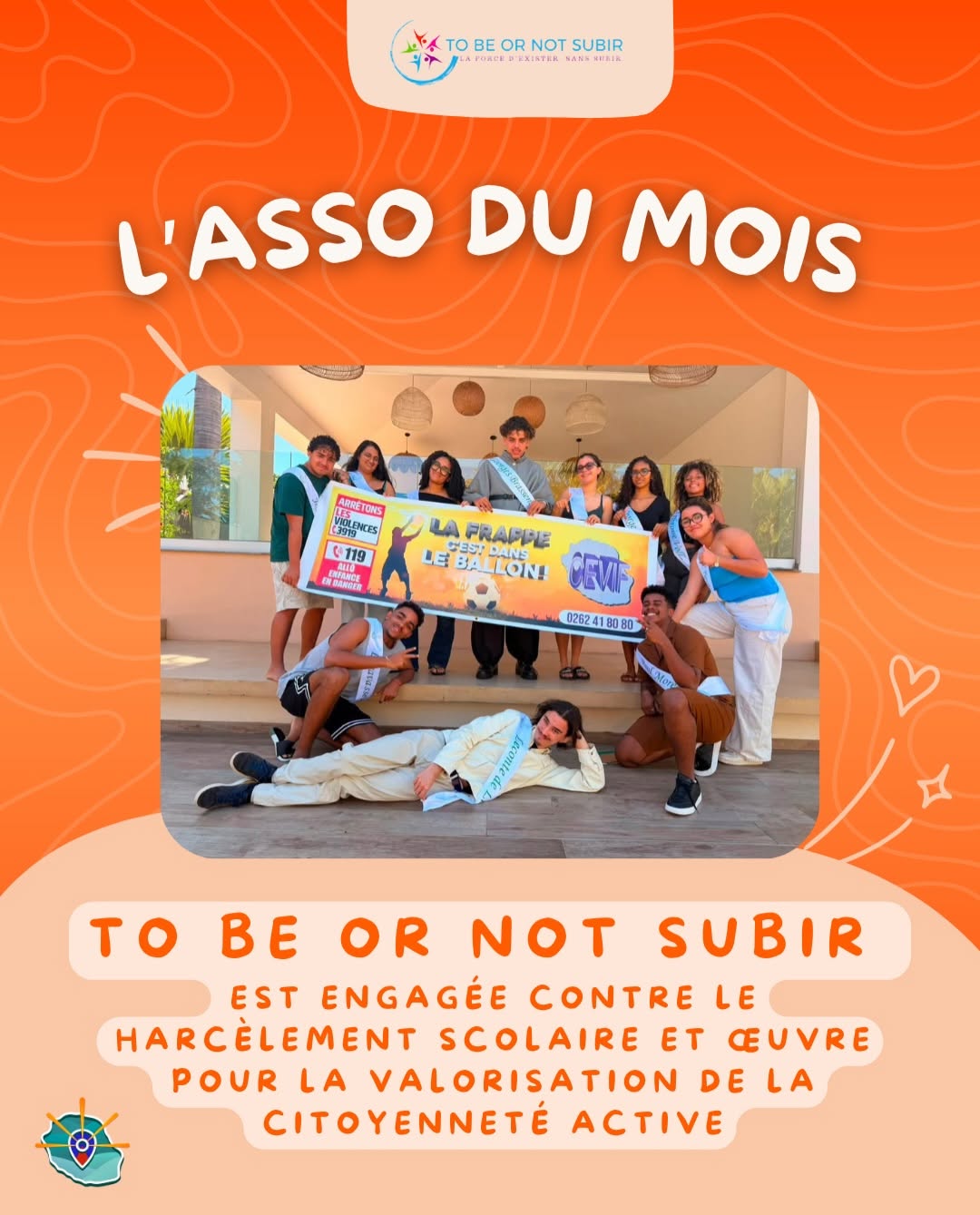 Visuel SortiPéi Association du mois : To Be Or Not Subir